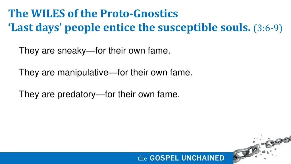 the wiles of the proto gnostics last days people 3