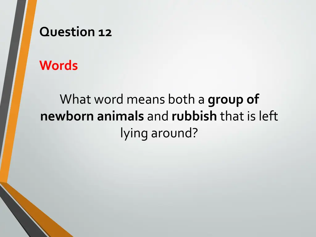 question 12