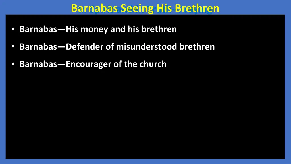 in spirit and in truth praying barnabas seeing 2