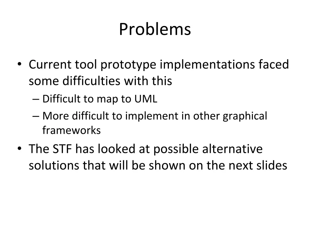 problems