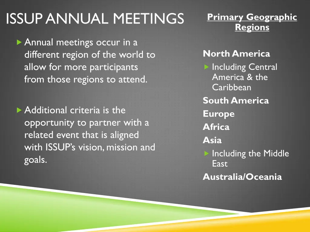 issup annual meetings 1