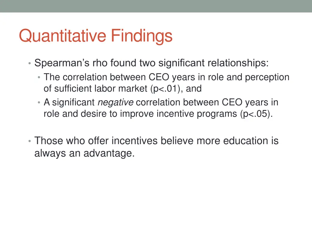 quantitative findings 1