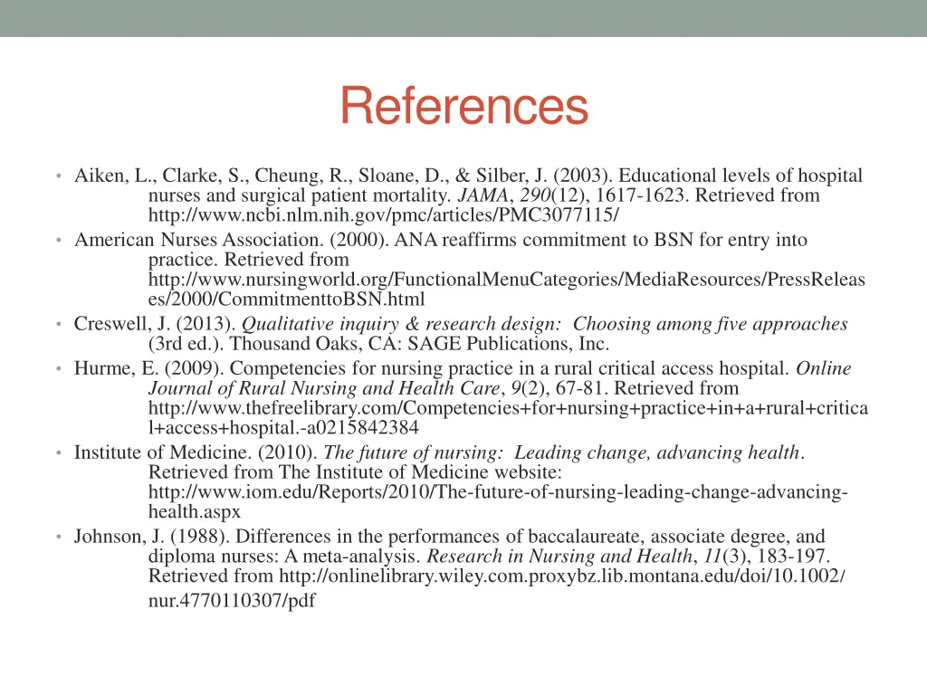 references