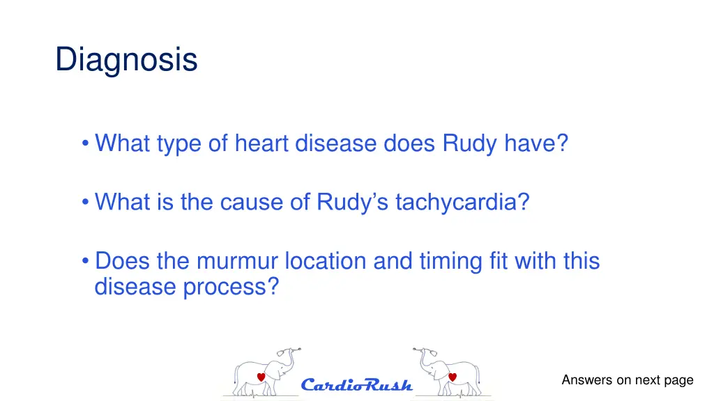diagnosis