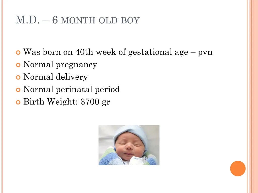 m d 6 month old boy