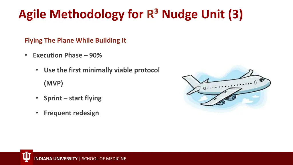 agile methodology for r nudge unit 3