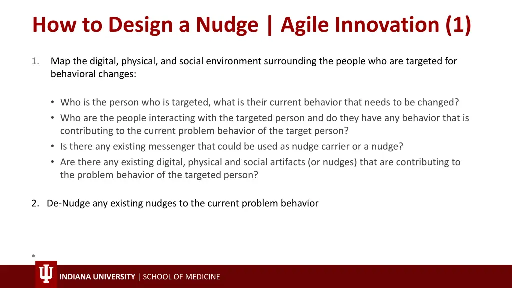how to design a nudge agile innovation 1