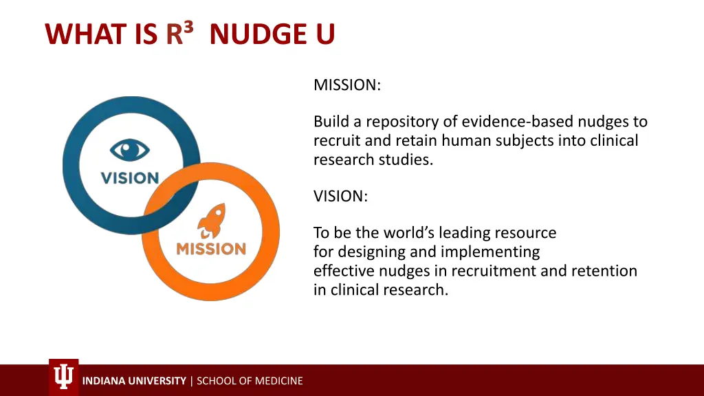 what is r nudge u