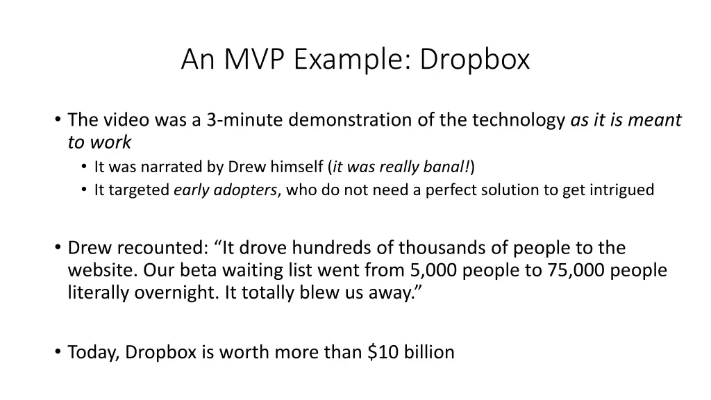 an mvp example dropbox 3