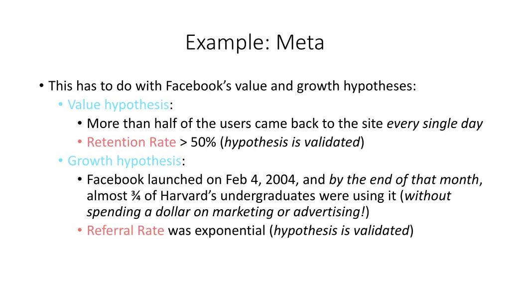 example meta 1