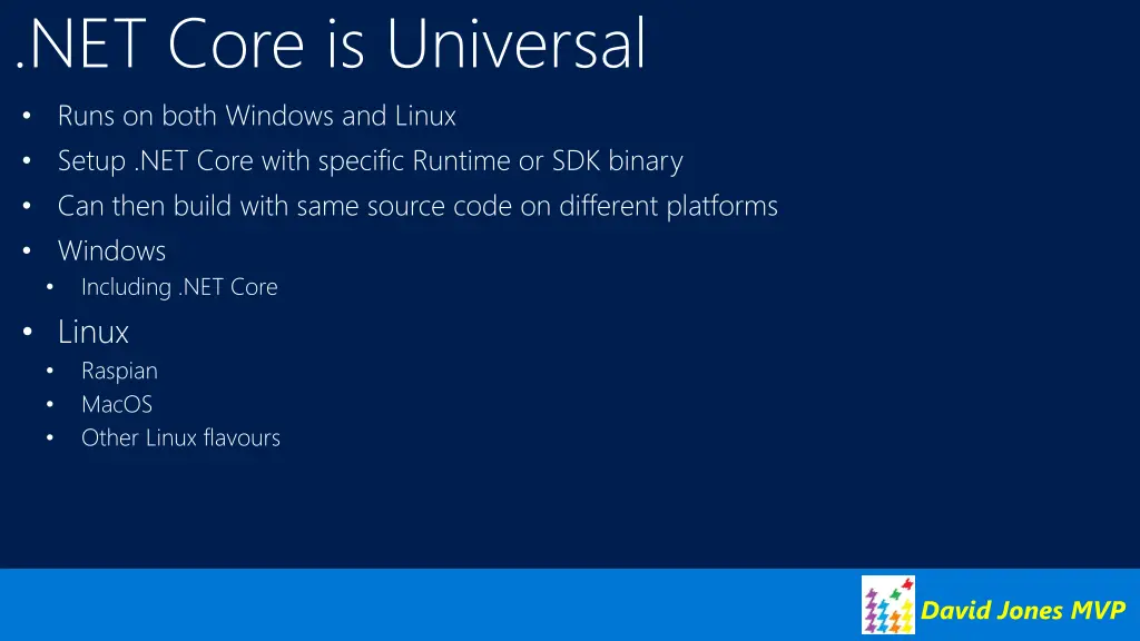 net core is universal runs on both windows