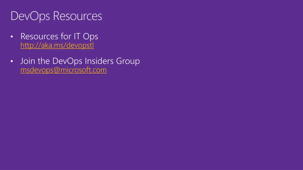 devops resources
