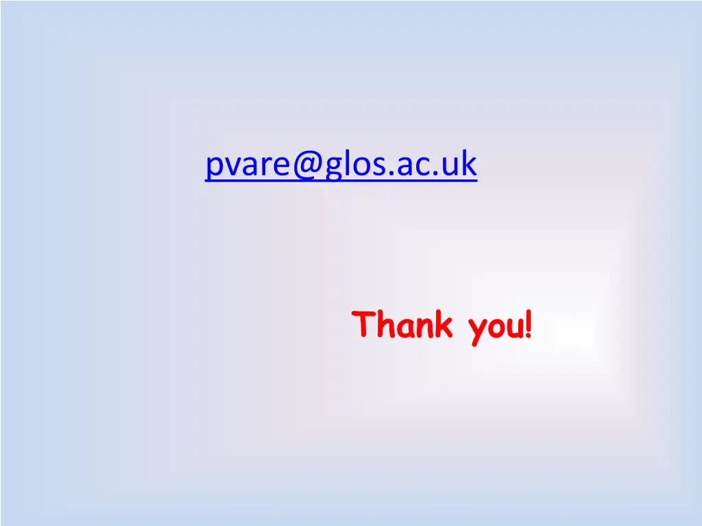pvare@glos ac uk