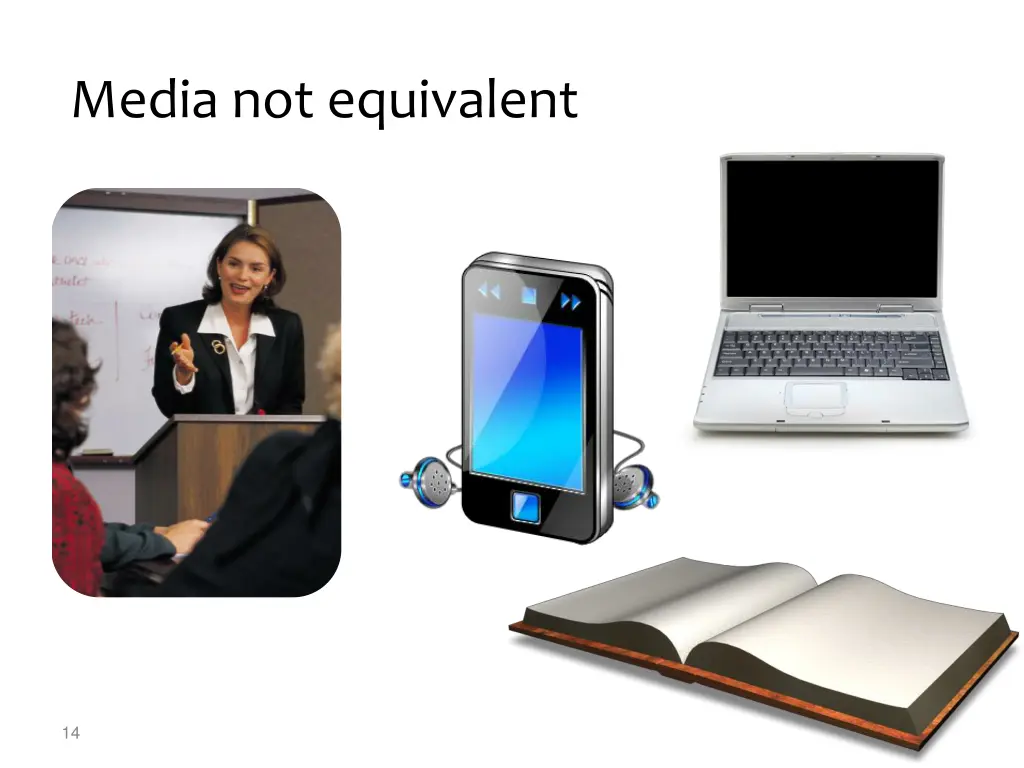 media not equivalent