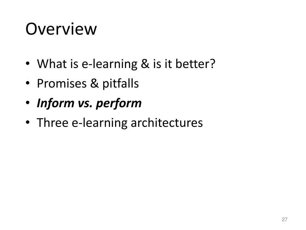overview 2