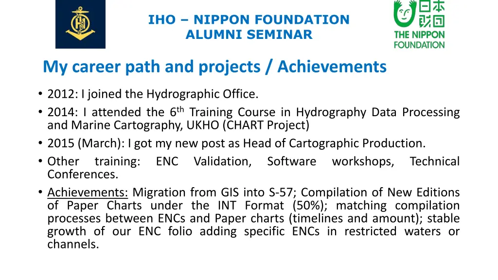 iho nippon foundation alumni seminar 2