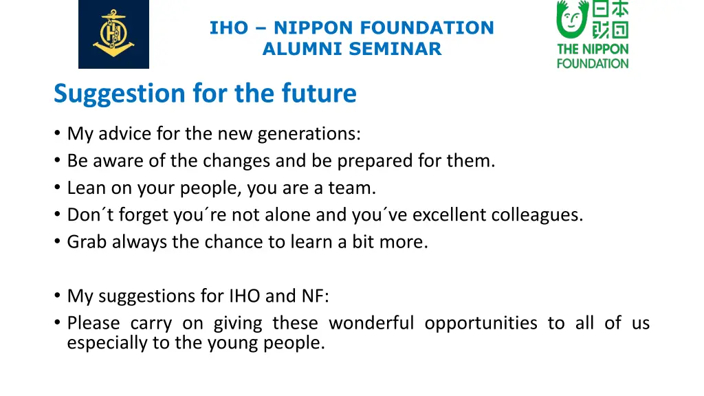 iho nippon foundation alumni seminar 4
