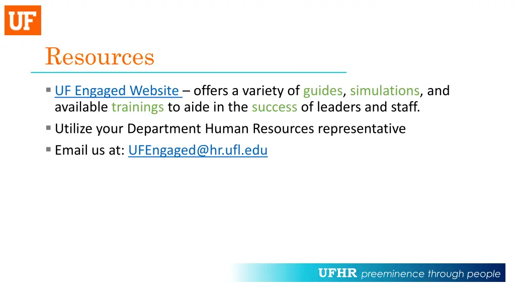 resources