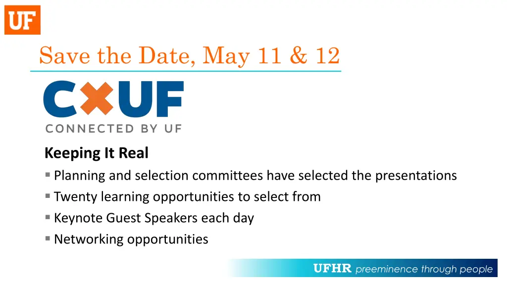 save the date may 11 12