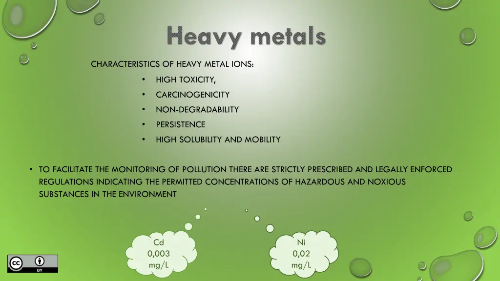 heavy metals
