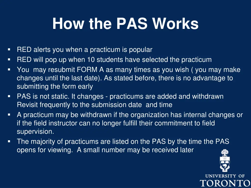 how the pas works 1
