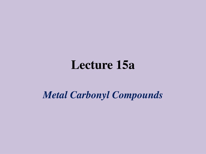 lecture 15a