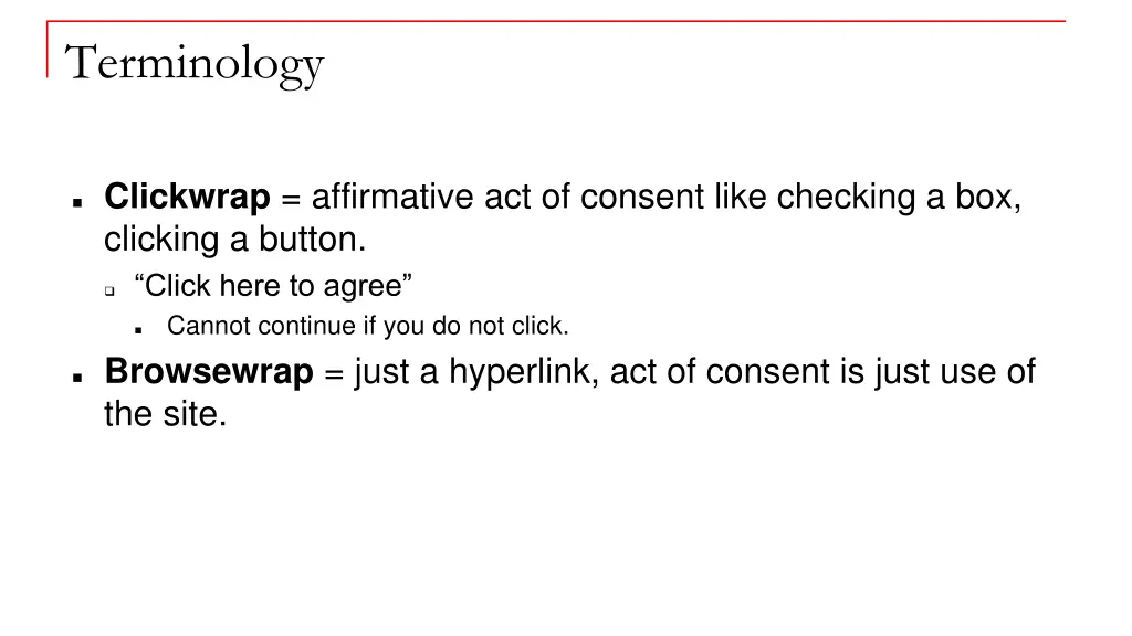 terminology