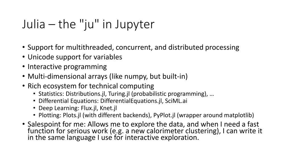 julia the ju in jupyter