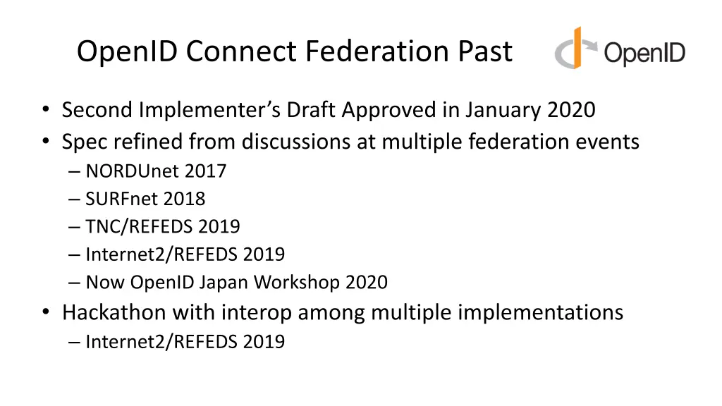 openid connect federation past