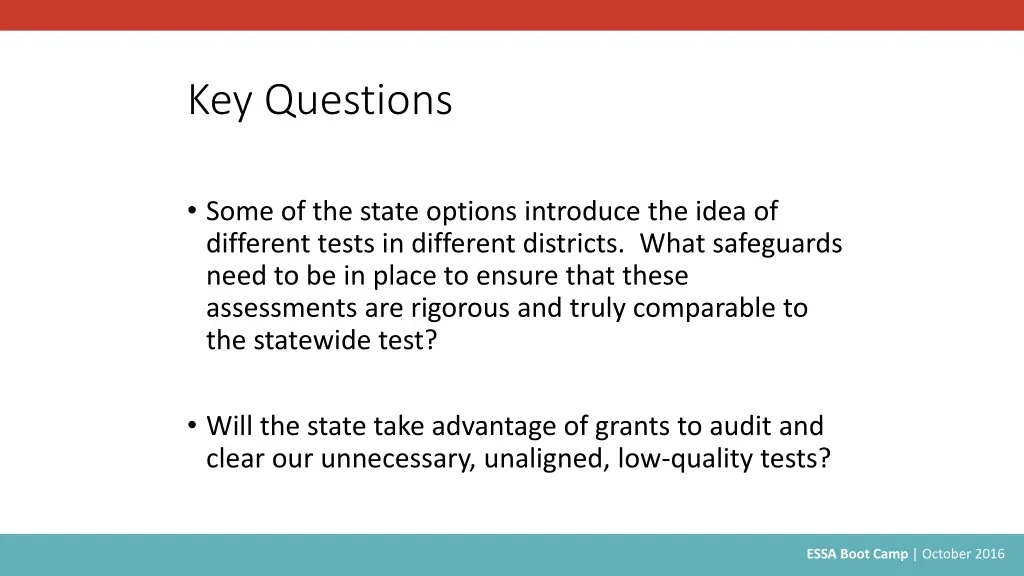 key questions 1