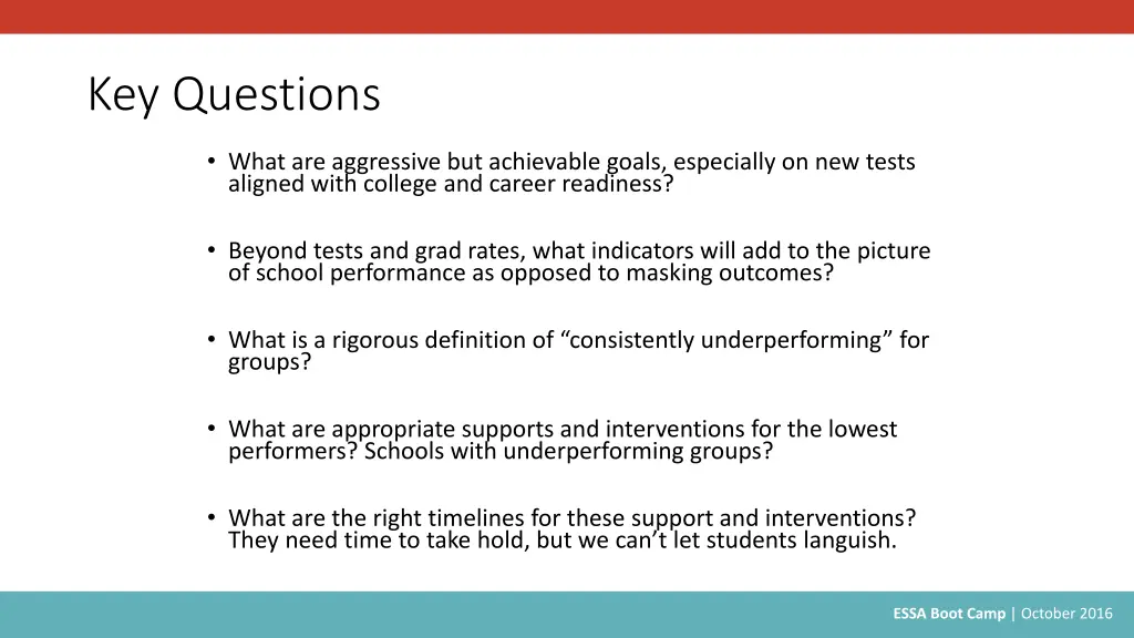 key questions 2