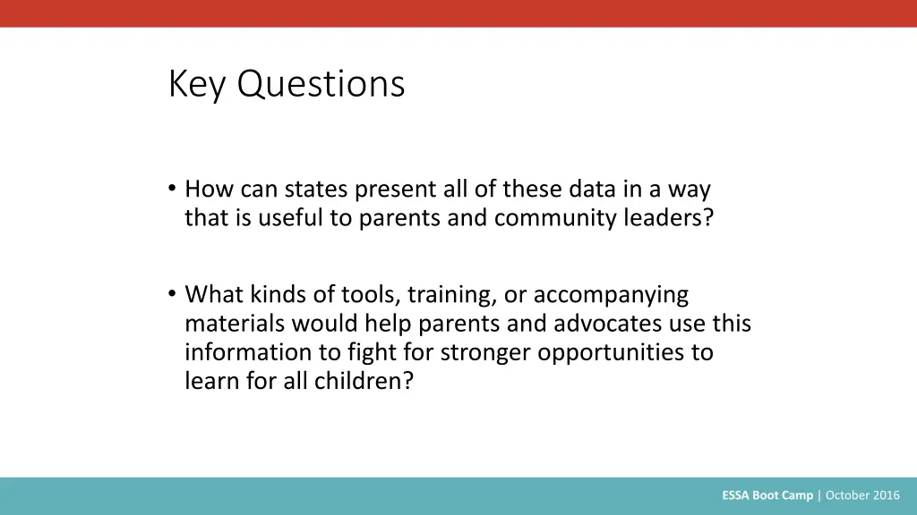 key questions 3