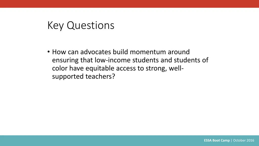key questions 4