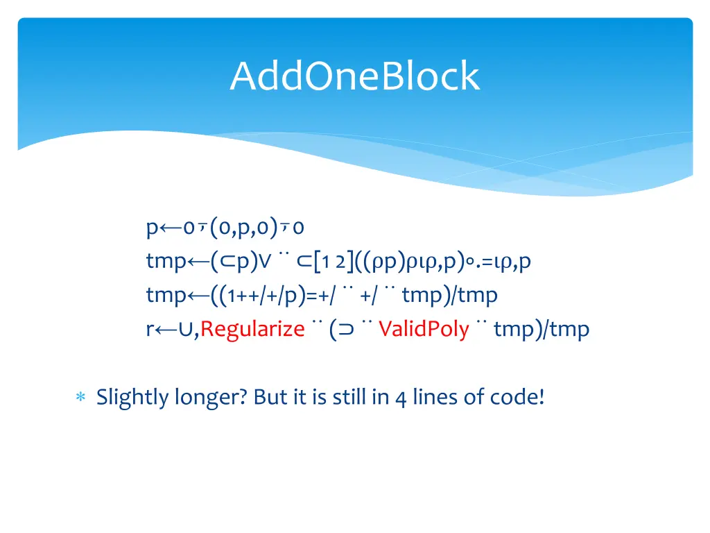 addoneblock