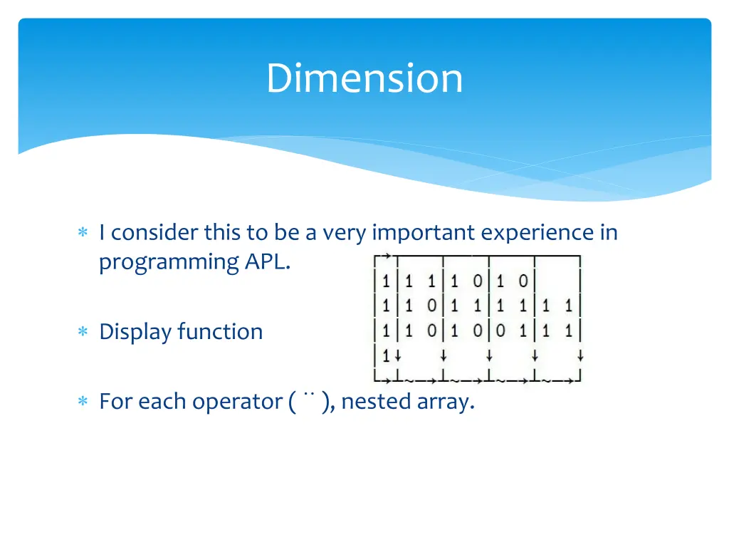 dimension