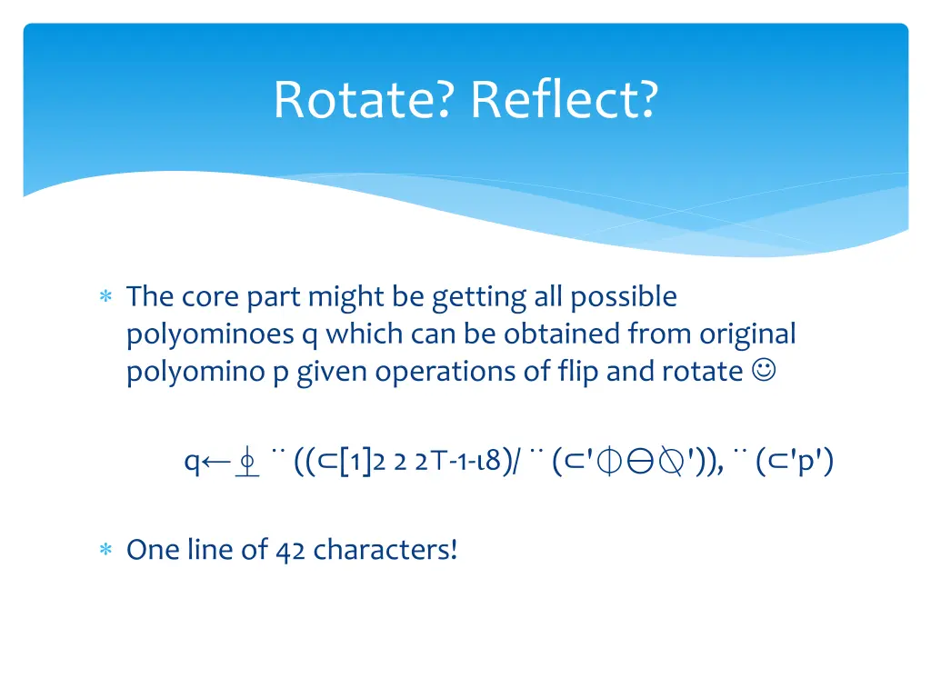 rotate reflect