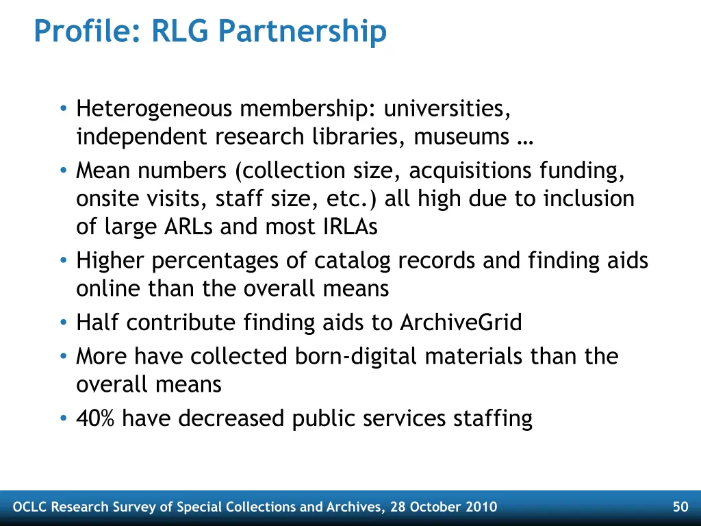 profile rlg partnership