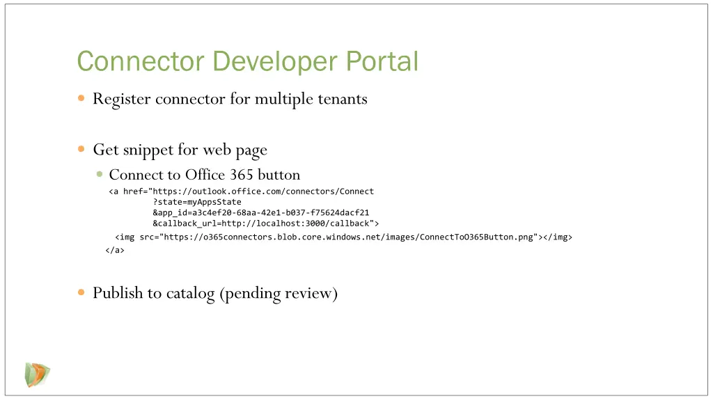 connector developer portal