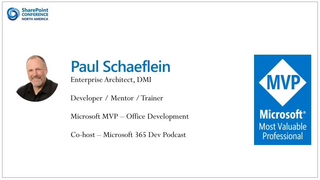 paul schaeflein enterprise architect dmi