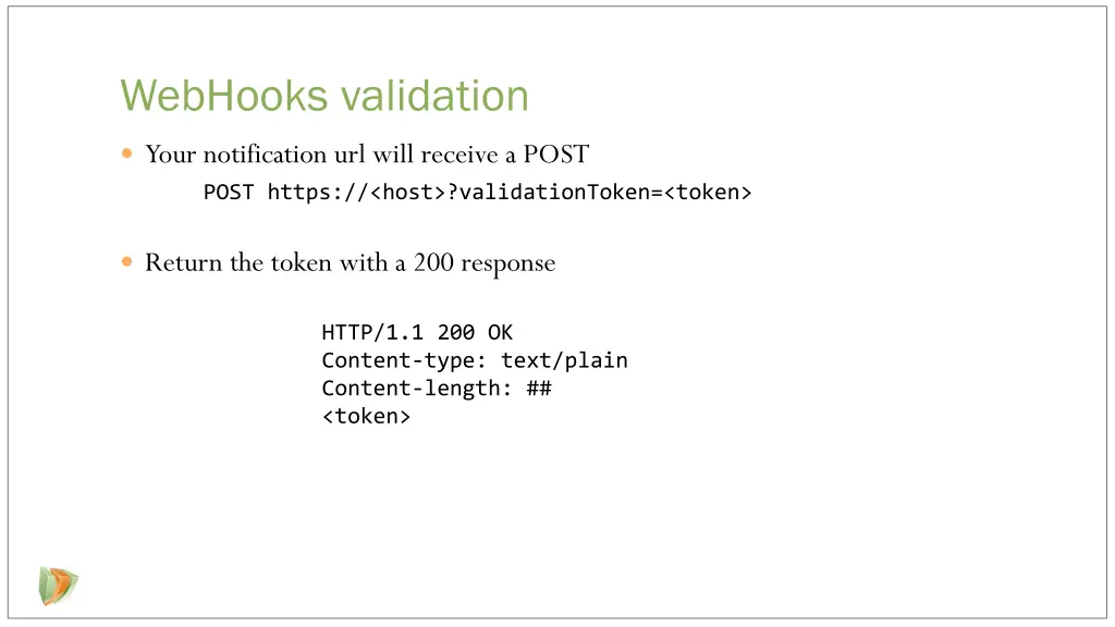 webhooks validation