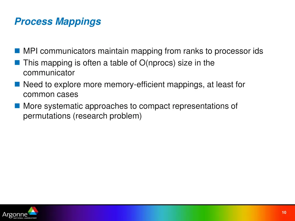 process mappings