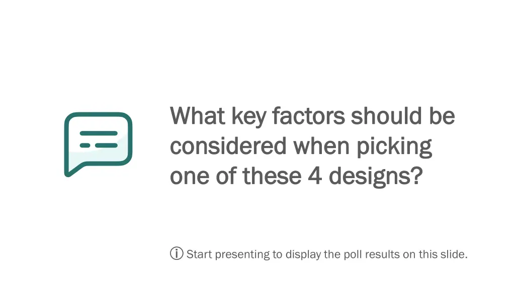 what key factors should be what key factors