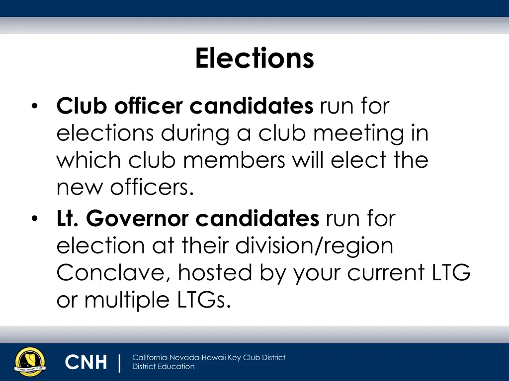 elections