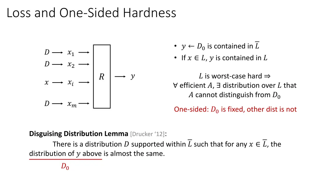 loss and one sided hardness 1