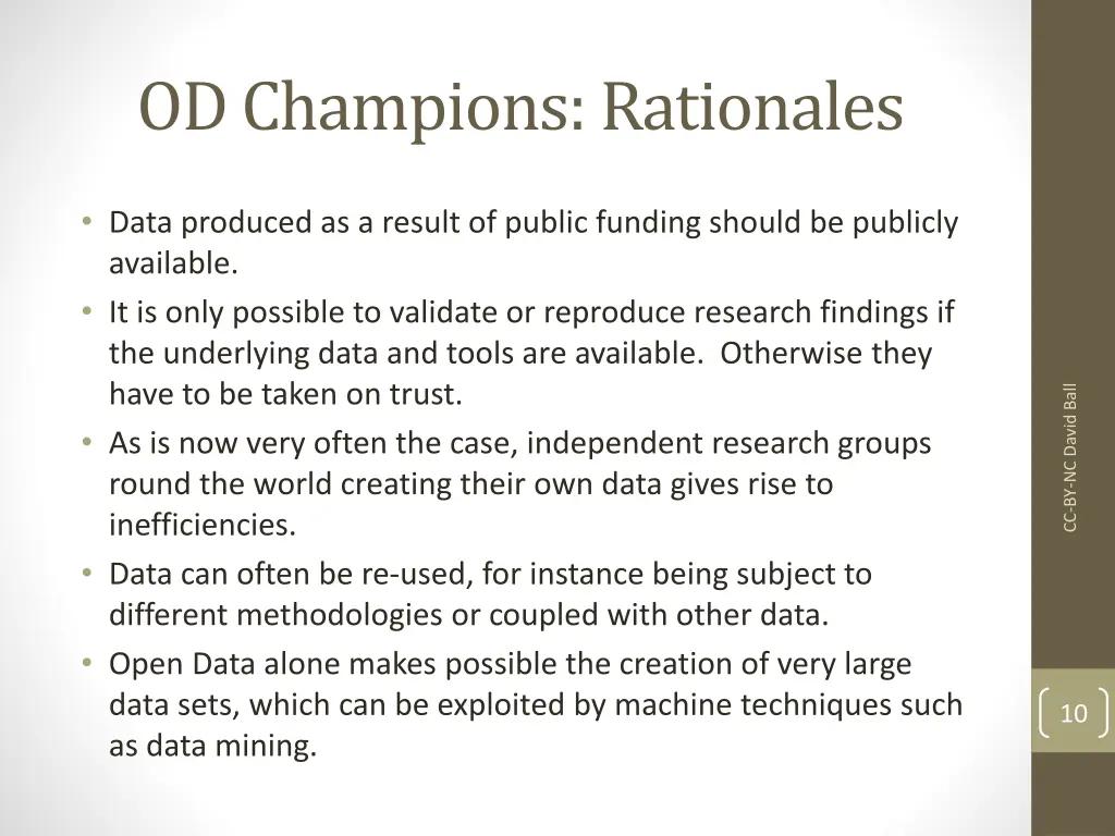 od champions rationales