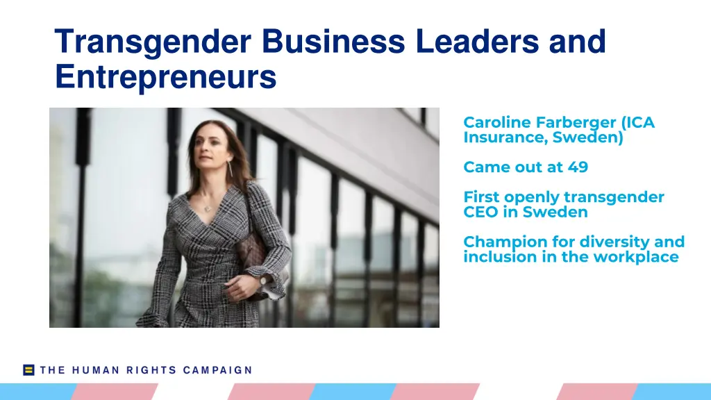 transgender business leaders and entrepreneurs
