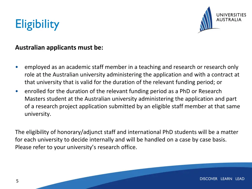 eligibility