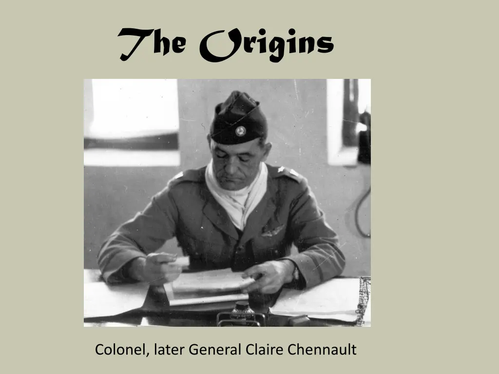 the origins