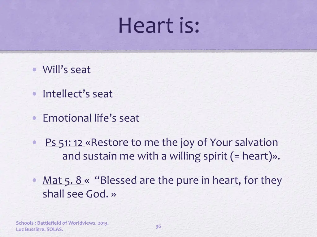 heart is