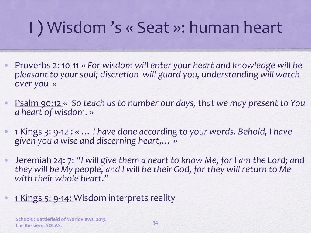 i wisdom s seat human heart